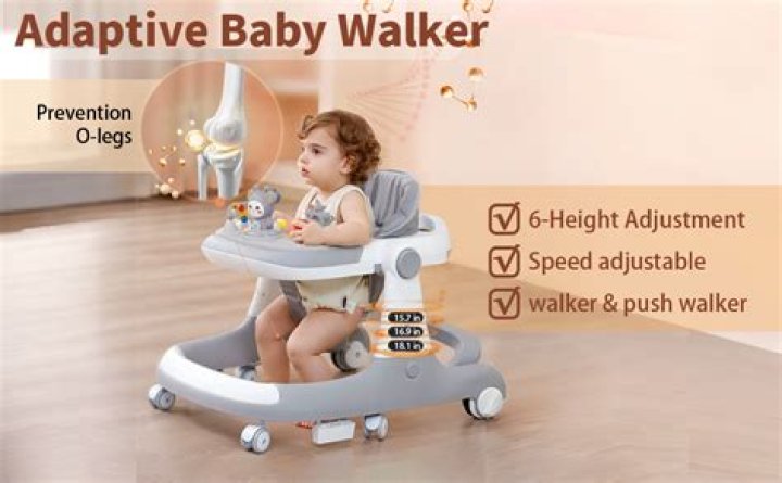 Are baby walkers adjustable for height?