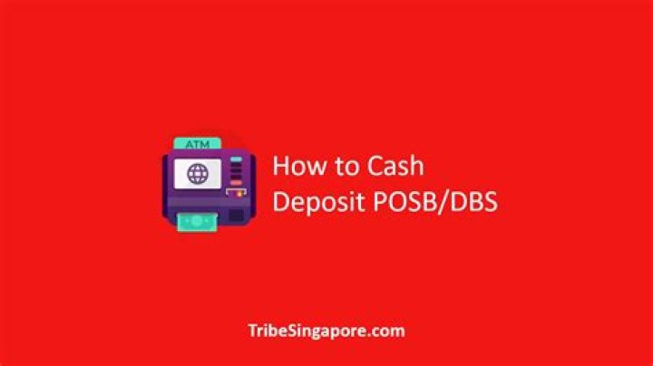 Can deposit DBS check at POSB?