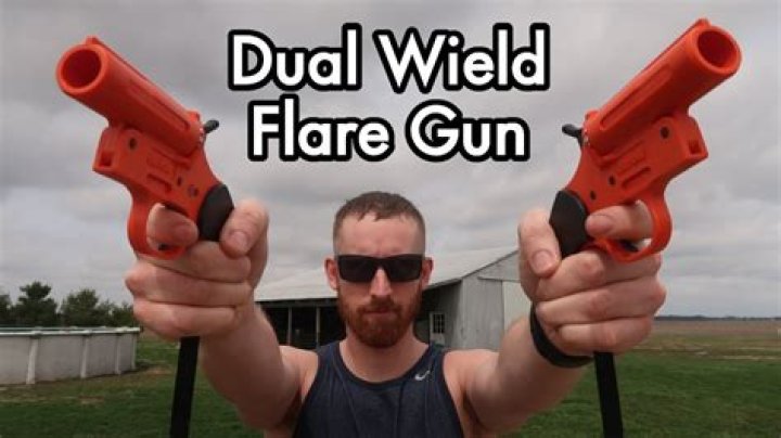 Can I shoot a flare gun for fun?