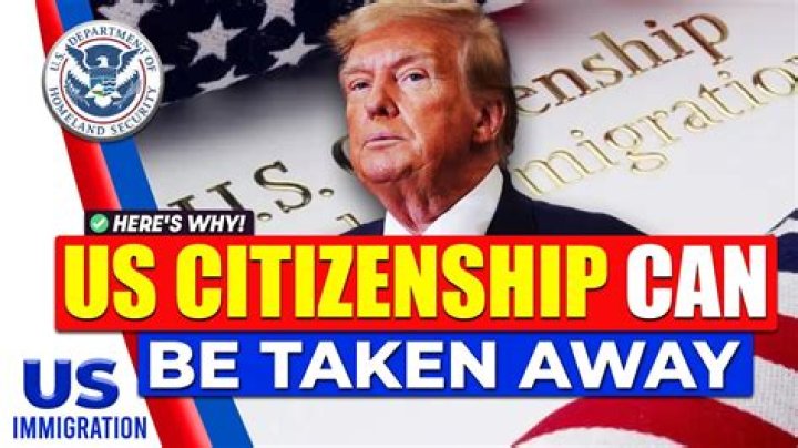 Can the citizenship be taken away?
