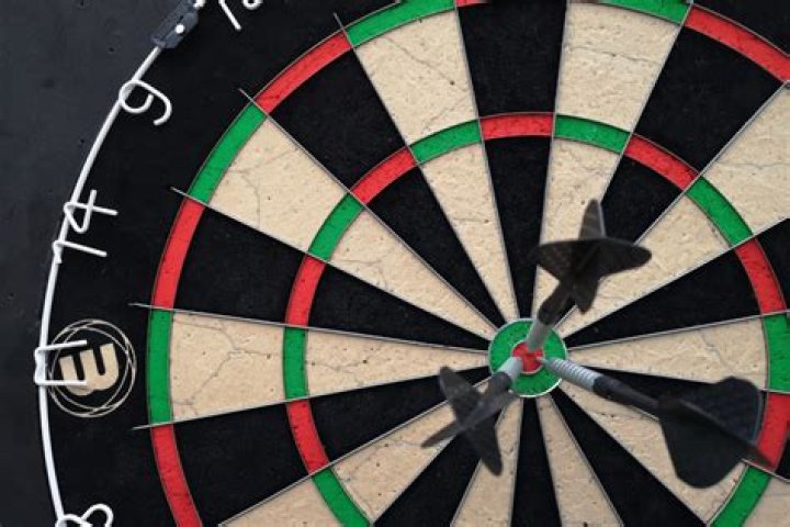 Can you check out on a triple in darts?