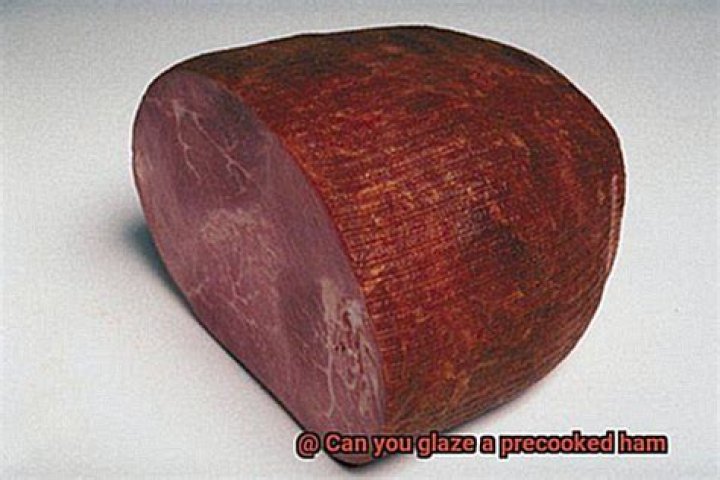 Can you glaze a precooked ham?