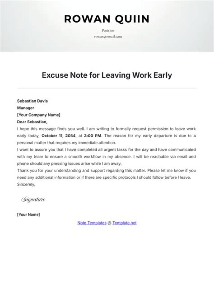 Can you leave halls early?