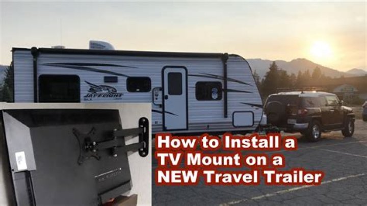 Can you mount a TV in an RV?