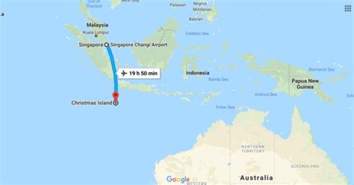 Did Christmas Island belong to Singapore?