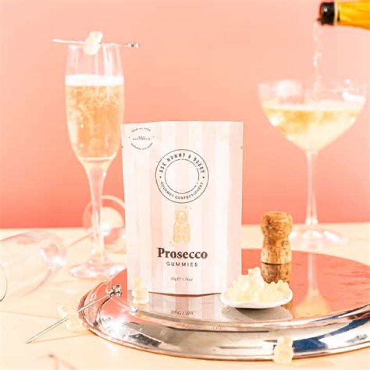 Do Prosecco gummies have alcohol?