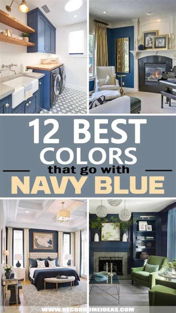 Does blue go with wood?