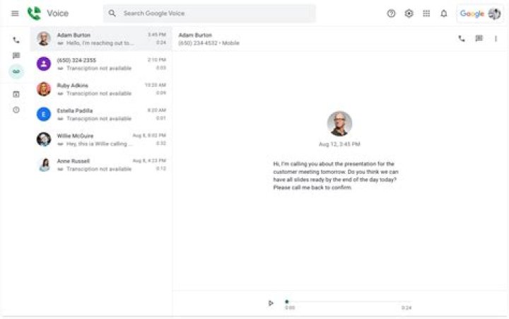 Does Google voice work if phone is disconnected?