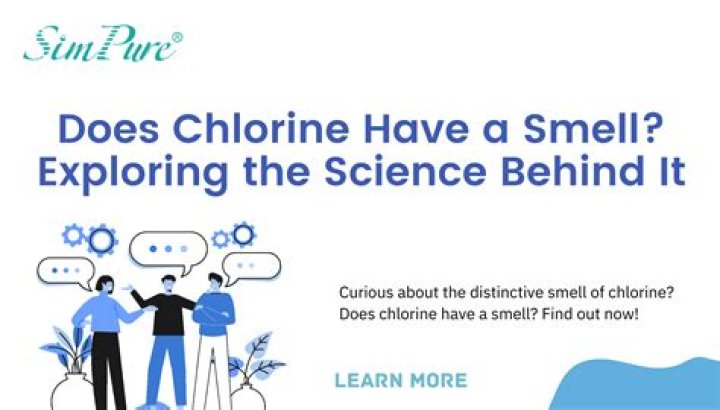 Does the chlorine smell come from pee?