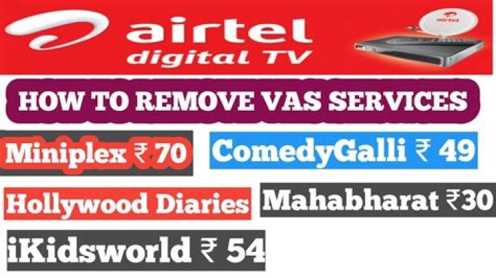 How can I remove Miniplex HD from Airtel digital TV?