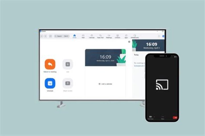 How do I cast a Zoom meeting from my ipad to my TV?