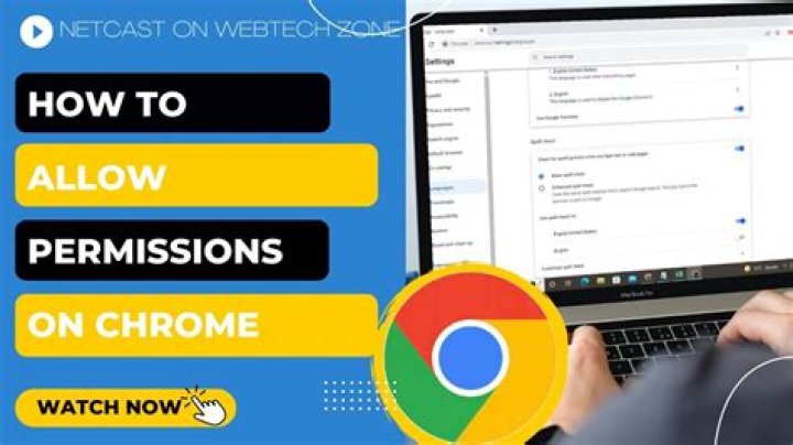 How do I change permissions in Chrome?