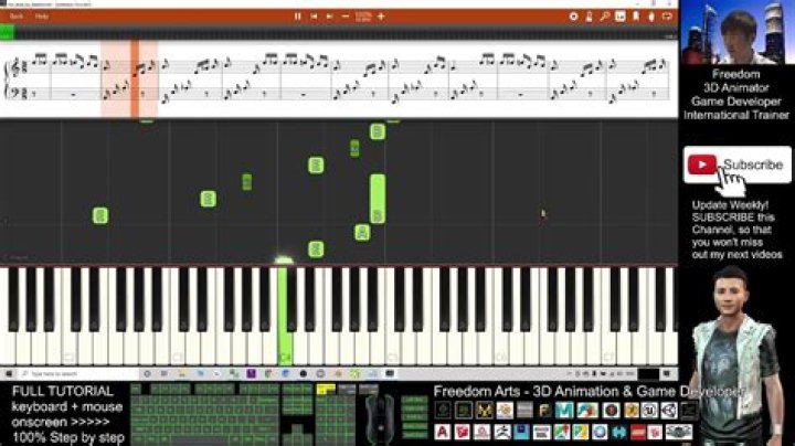 How do I convert sheet music into synthesia?
