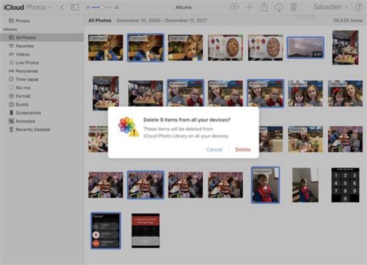 How do I delete multiple pictures on my LG phone?