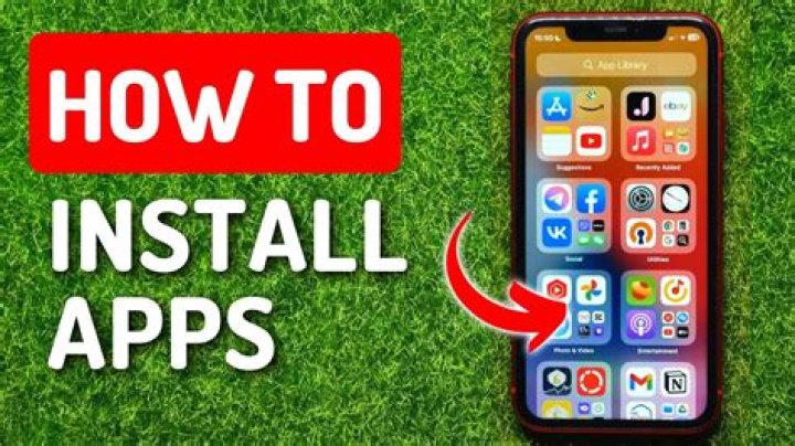 How do I download and install an app on my iPhone?