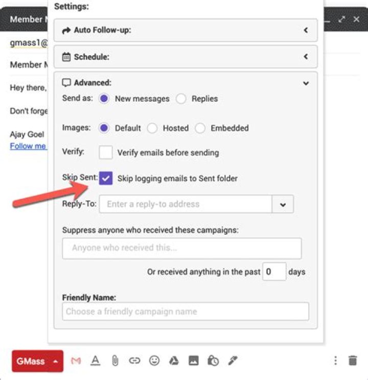 How do I empty my Sent folder in Gmail?