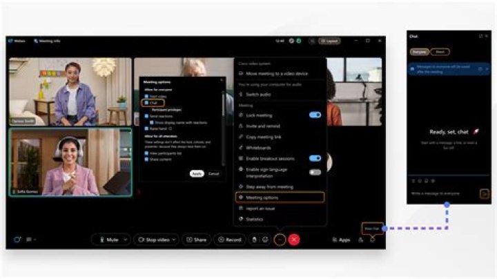 How do I enable video in WebEx?