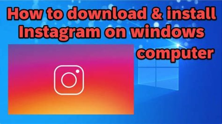 How do I install Instagram on Windows 7?