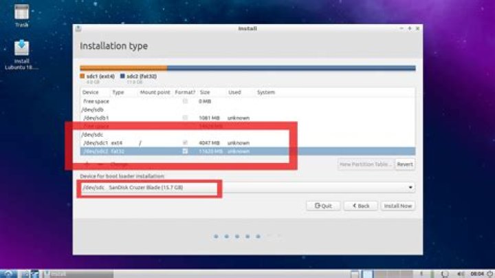 How do I install Linux on a hard drive?