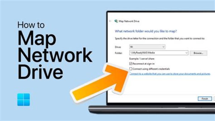 How do I map a network drive with my username and password?