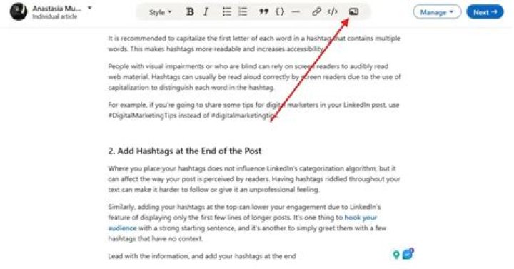 How do I post an article online?