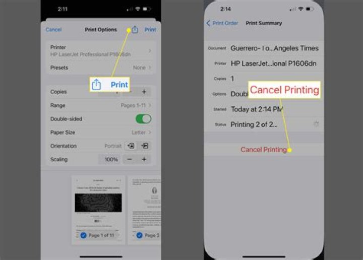 How do I print from my iPhone to my Fuji Xerox printer?