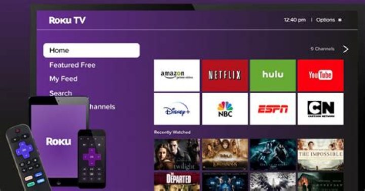 How do I turn on Roku TV app?