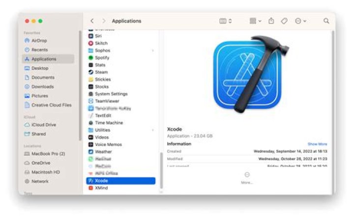 How do I uninstall Xcode 11 from my Mac?