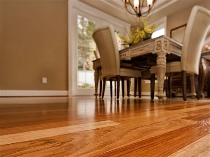 How do you clean Mannington engineered hardwood floors?