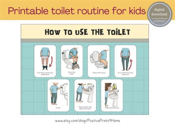How do you clean potty after pooping?