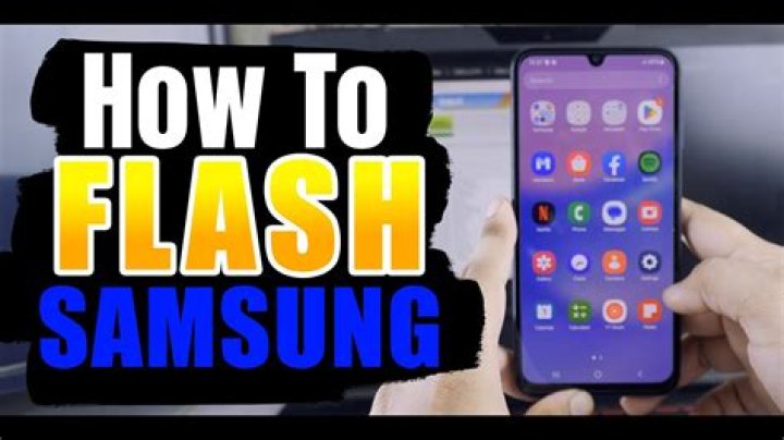 How do you flash a Blu phone?