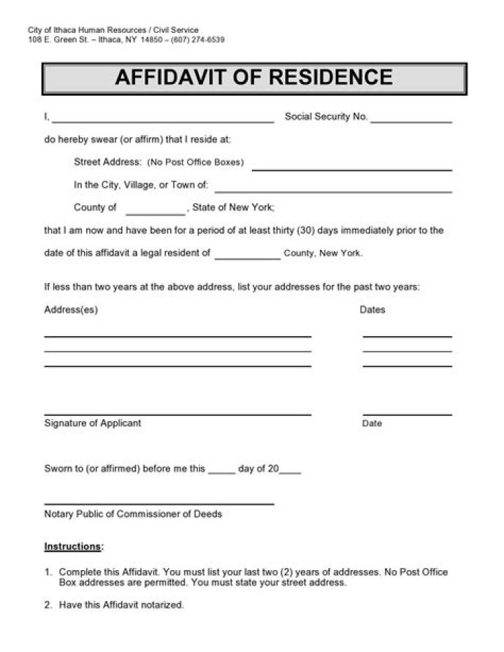 How do you get residency in New York?