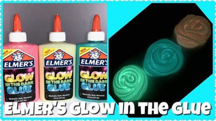 How do you make slime with Elmer's glow in the dark glue and borax?