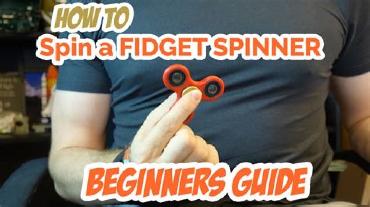 How do you spin a fidget spinner fast?