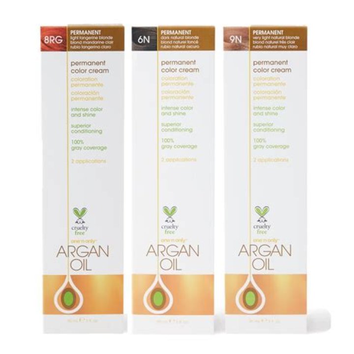 How do you use argan oil hair color permanent cream?