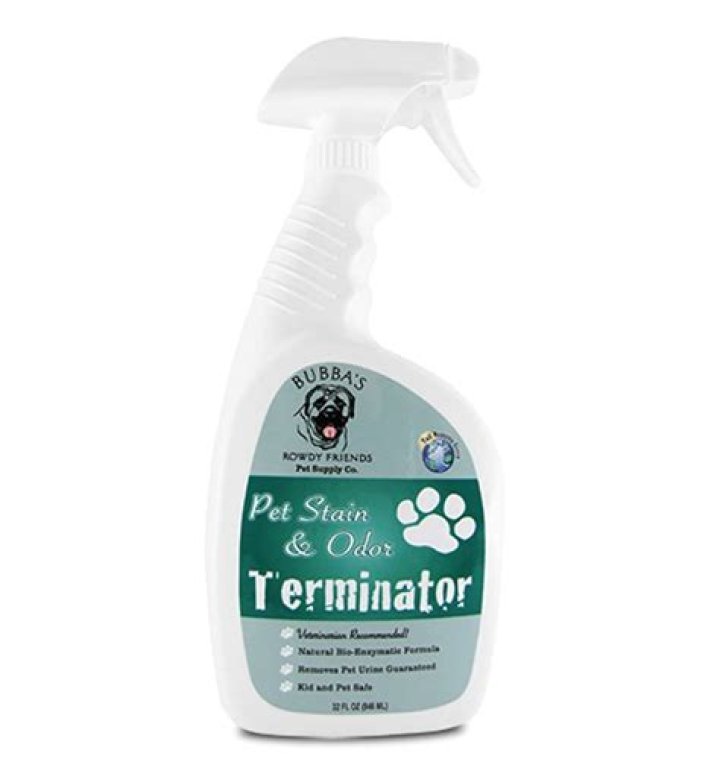 How do you use Bubba's pet stain and odor Terminator?