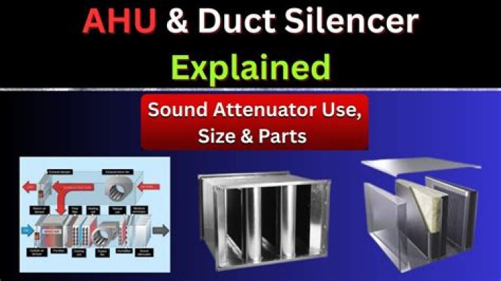 How does duct silencer work?