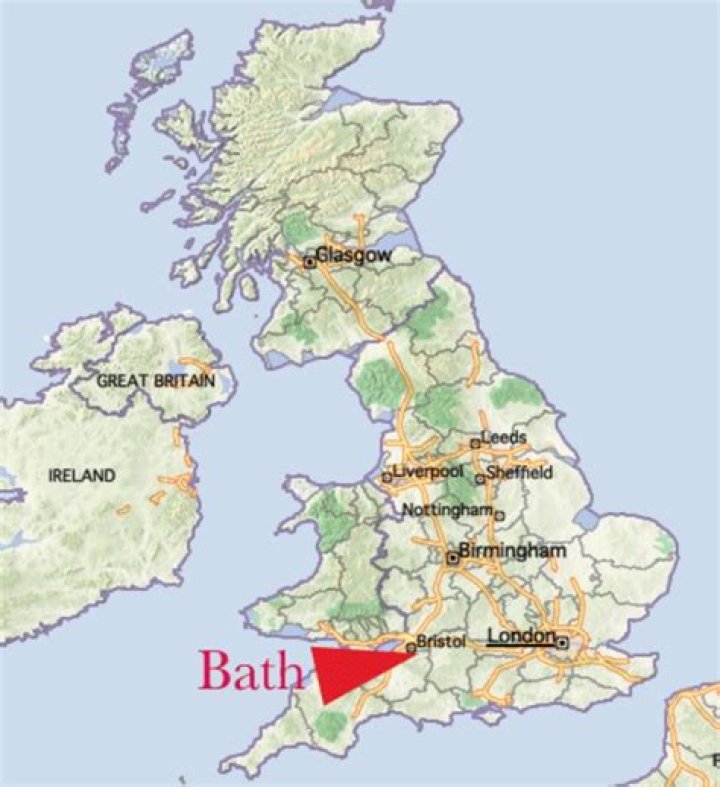 How far is Bath from Liverpool?