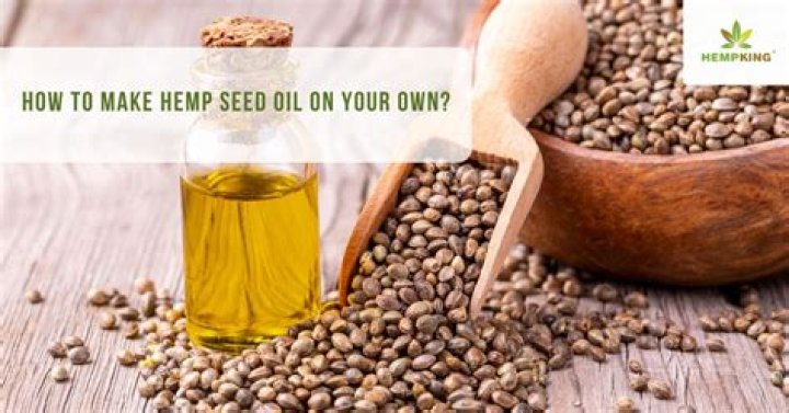 How is hemp seed oil made?
