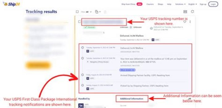 How long does it take to get a USPS First Class package?