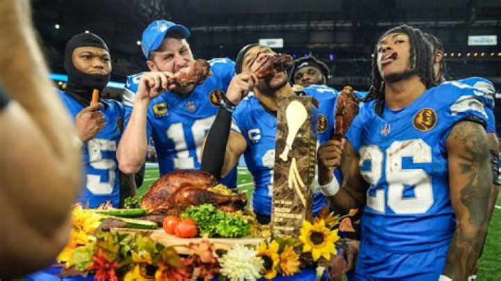 How many years have the Lions played on Thanksgiving?