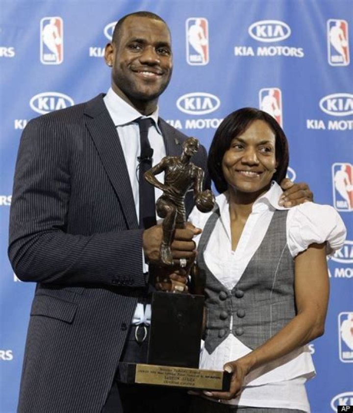 How much is LeBron James mother worth?
