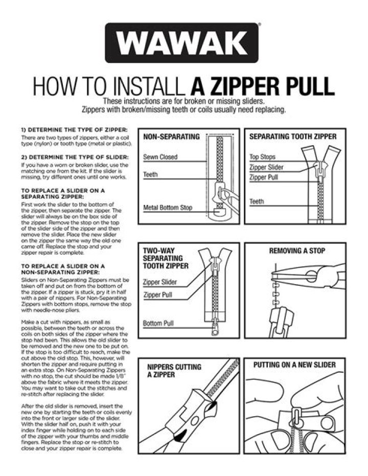 How much should a seamstress charge to replace a zipper?