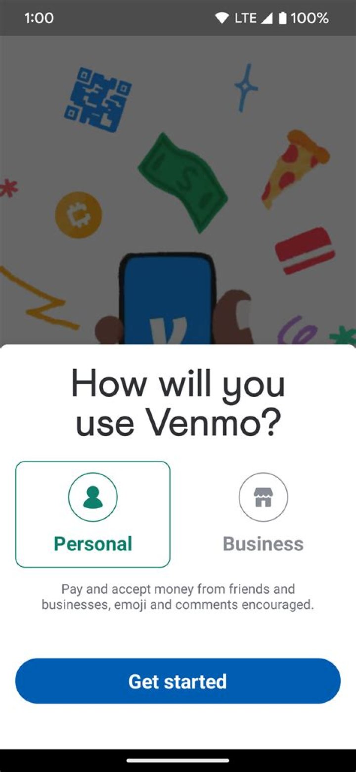 How old do you have to be for a venmo account?