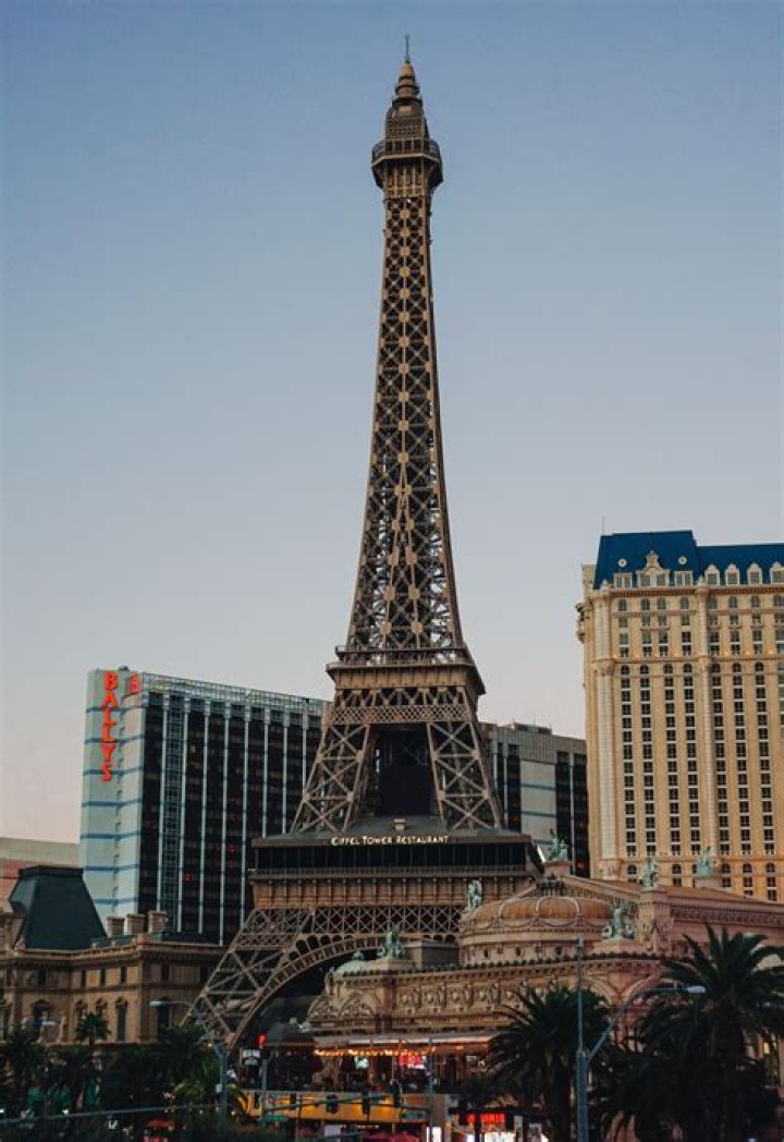 How tall is the Eiffel Tower in Vegas?