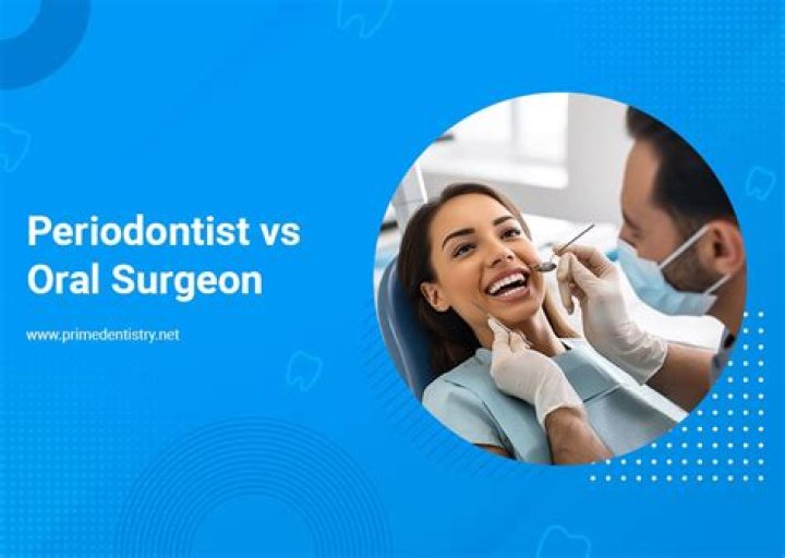 Is an oral surgeon a periodontist?