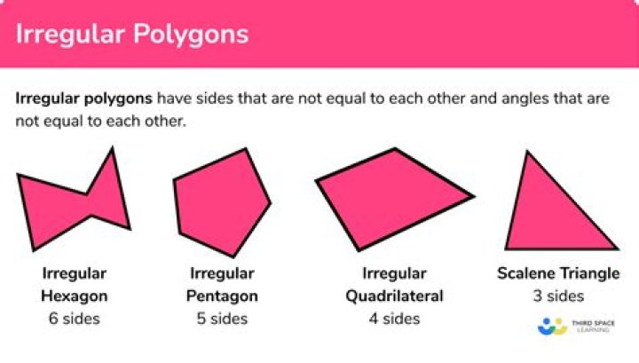 Is an oval an irregular shape?