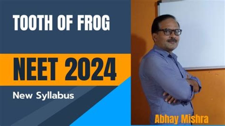 Is Frog a syllabus of NEET 2019?
