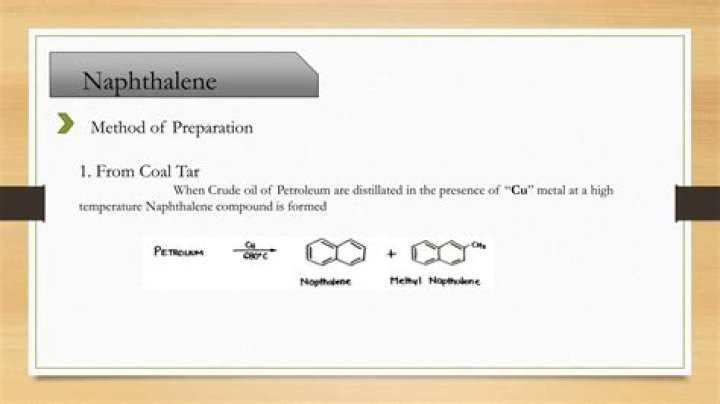 Is naphthalene balls obtained from coal tar?