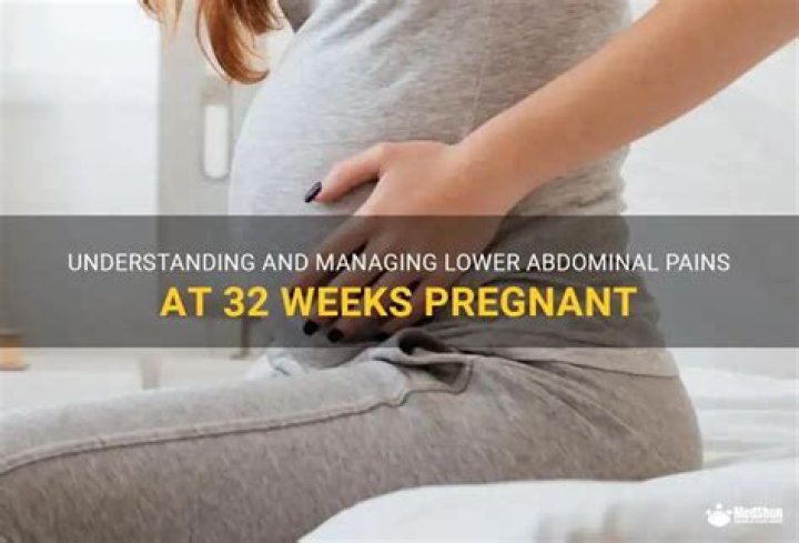 Is pelvic pain normal at 32 weeks pregnant?